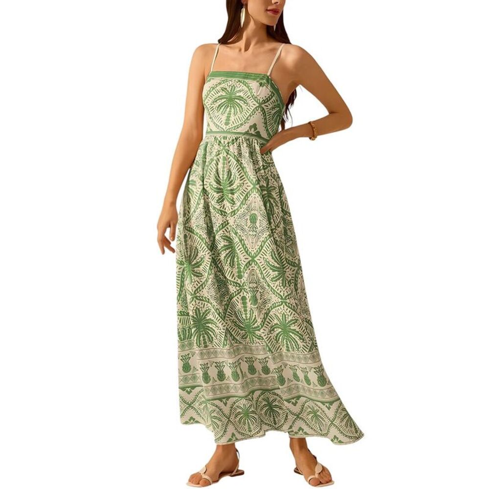 Camila Blanco Womens  Maxi Dress
